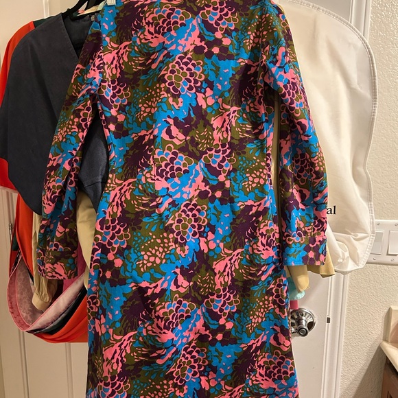 Vintage floral shirt dressss - Picture 3 of 6